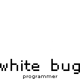 white-bug logo 